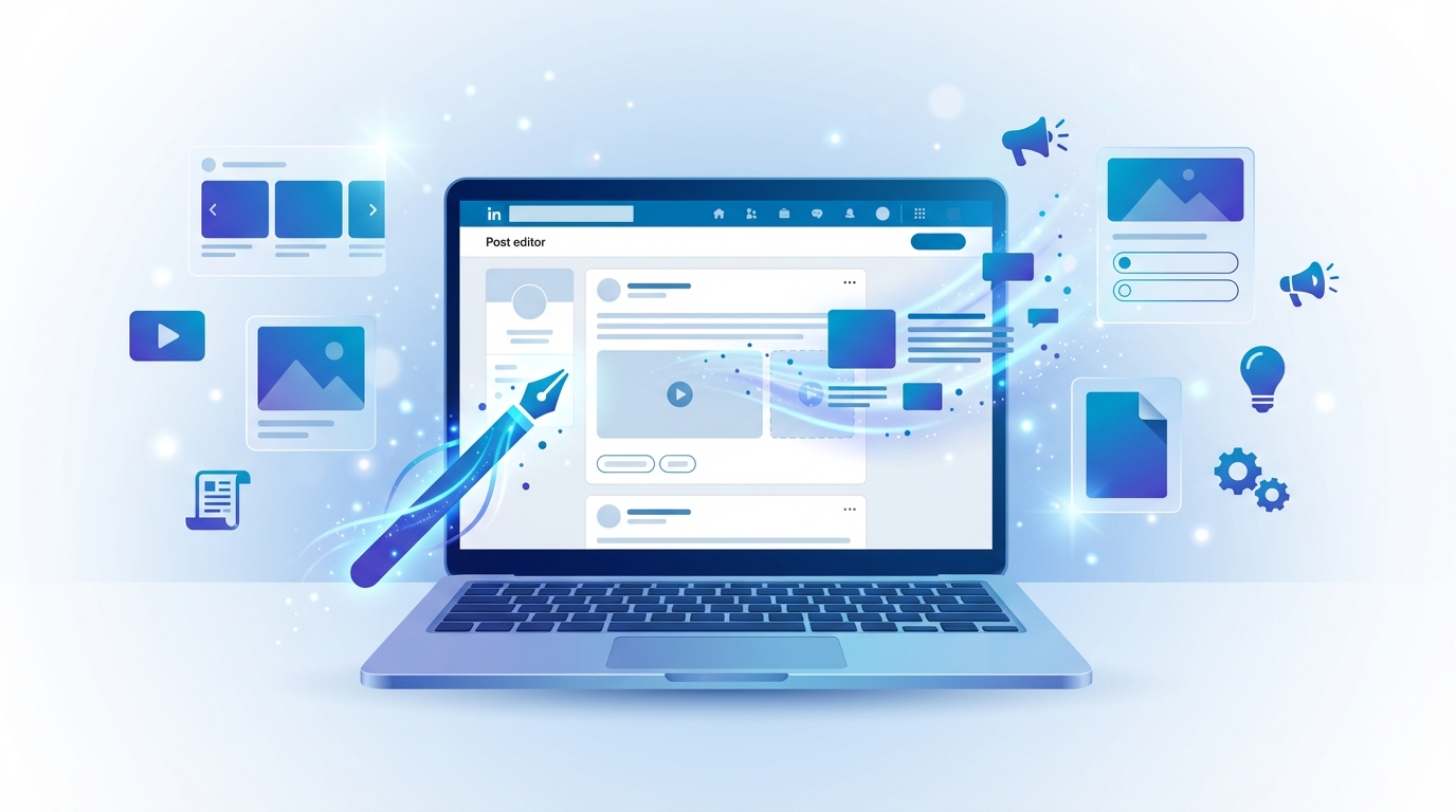 AI LinkedIn Post Generator: Create Better Posts Faster (2026)